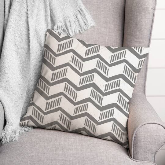 Chevron Indoor/Outdoor Pillow